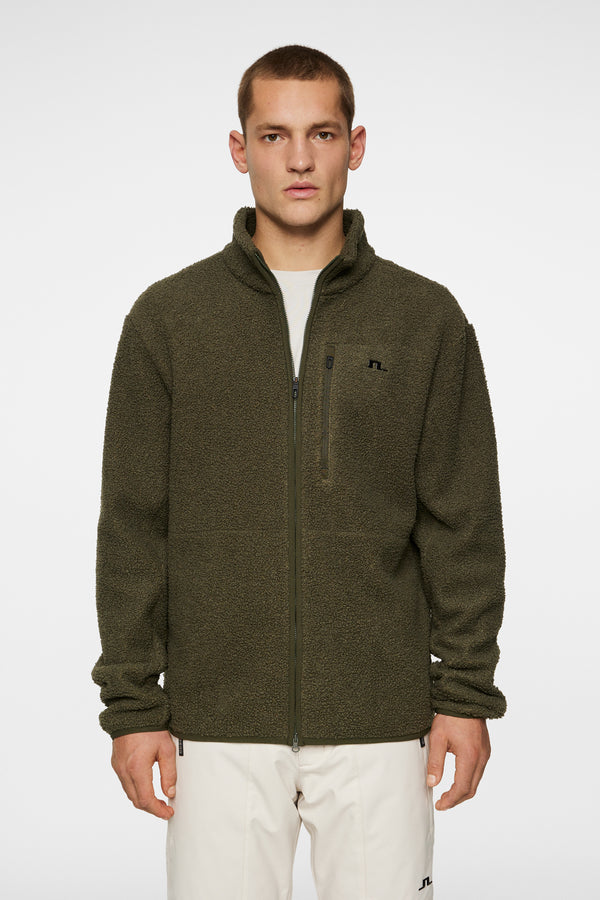 j.lindeberg Peter Pile Jacket Forest Green