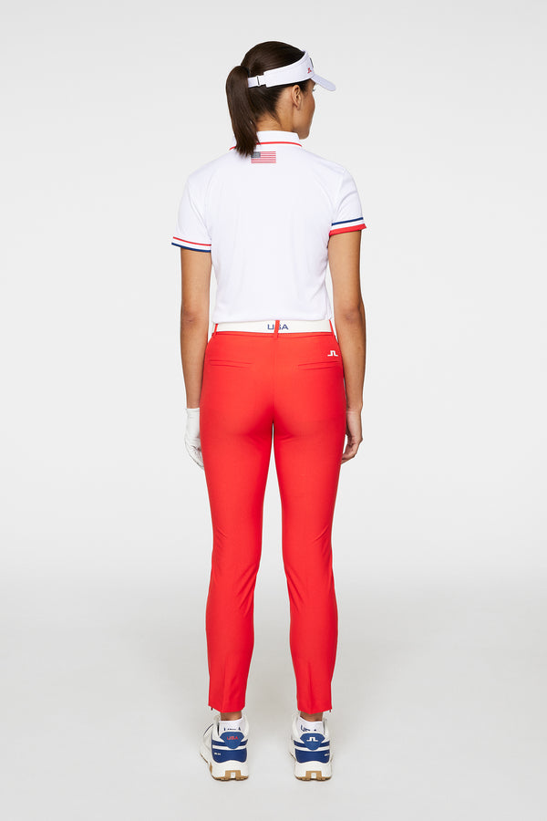 J.lindeberg Pia Pant Flame Scarlet