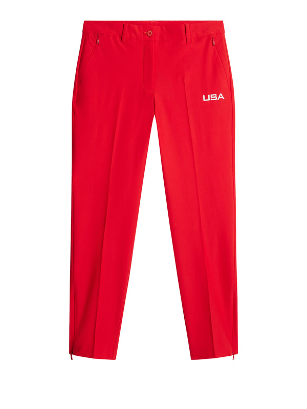 J.lindeberg Pia Pant Flame Scarlet