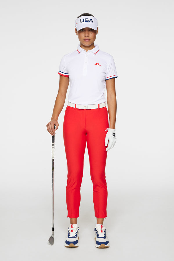 J.lindeberg Pia Pant Flame Scarlet