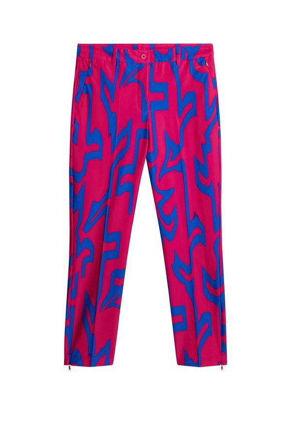 J.lindeberg Pia Print Pant Glitch Bridge Pink