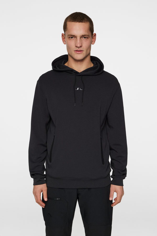 j.lindeberg Pine Hood Black