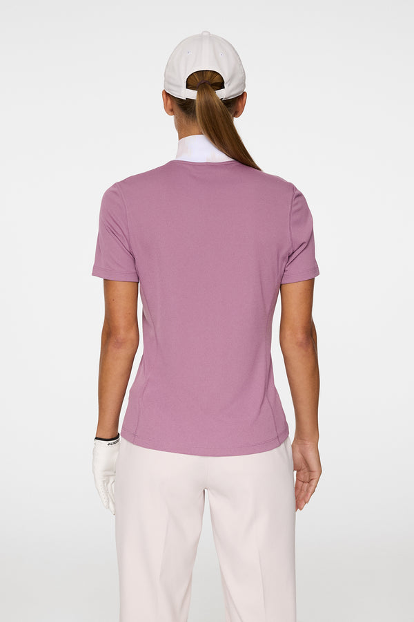 J.lindeberg Piper Polo Very Grape