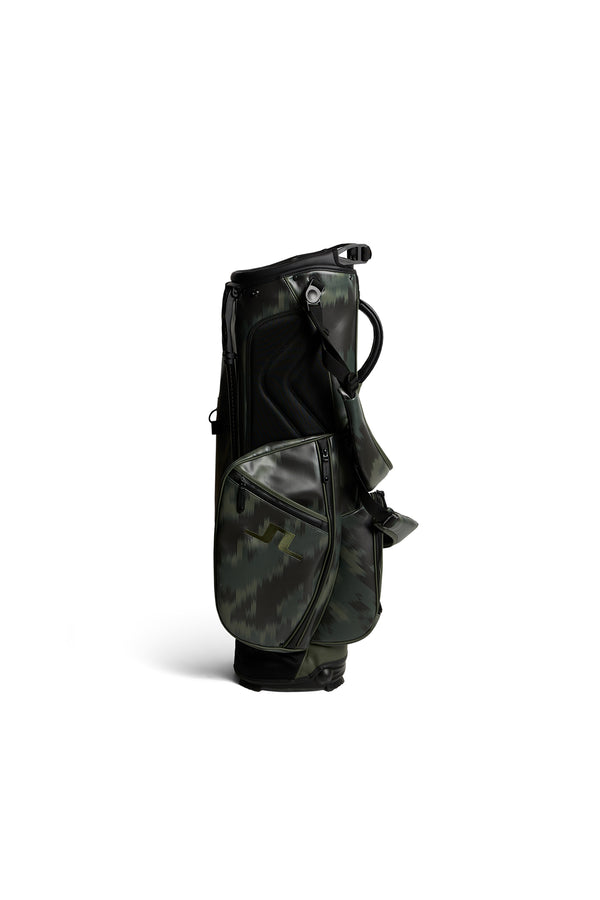 J.lindeberg Play Stand Bag Print Warp Forest L