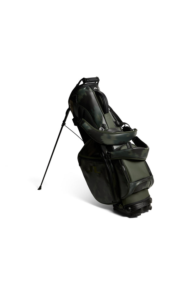 J.lindeberg Play Stand Bag Print Warp Forest L