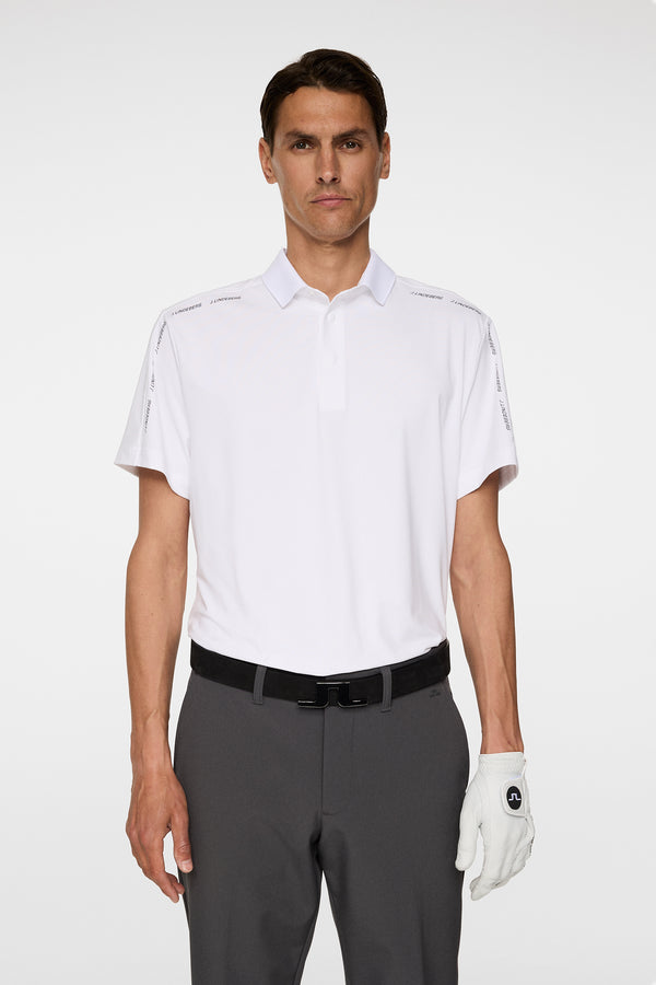 j.lindeberg Pontus Polo White