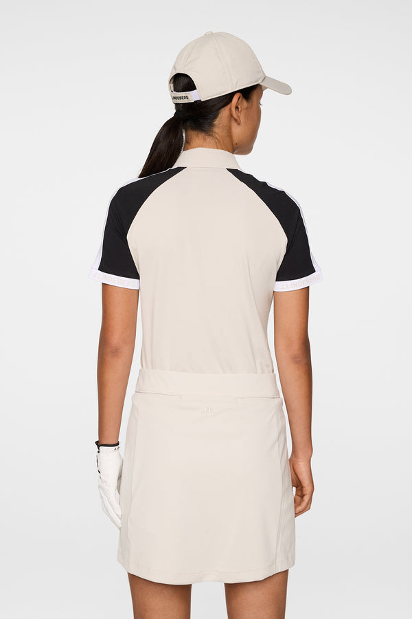 J.lindeberg Priya Polo Moonbeam