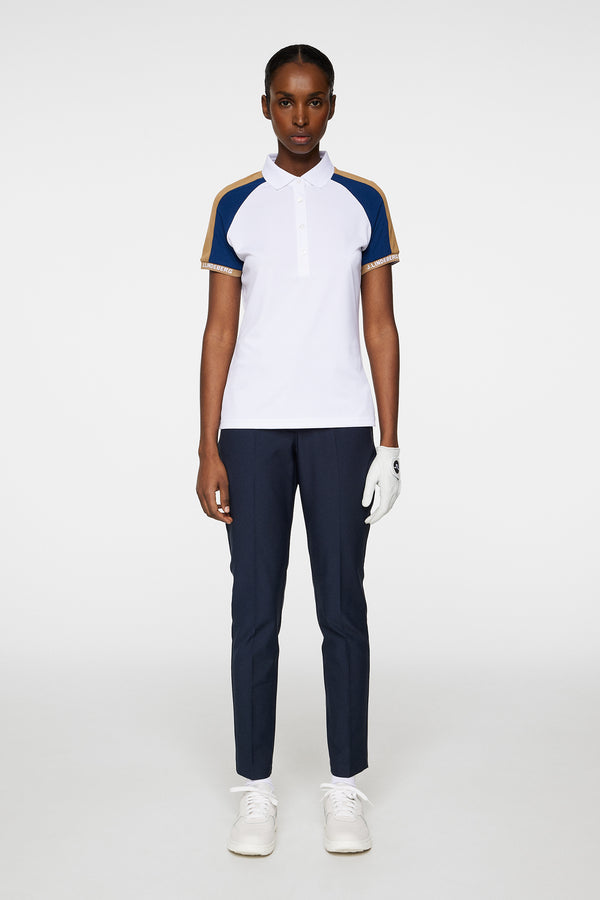 J.lindeberg Priya Polo White