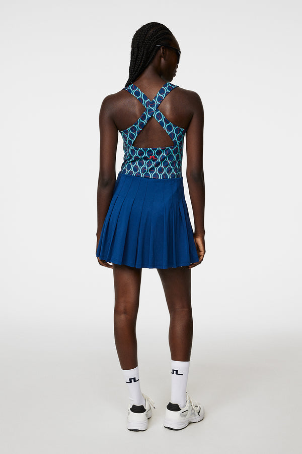 J.lindeberg Rachel Print Dress Racket Fade Estate