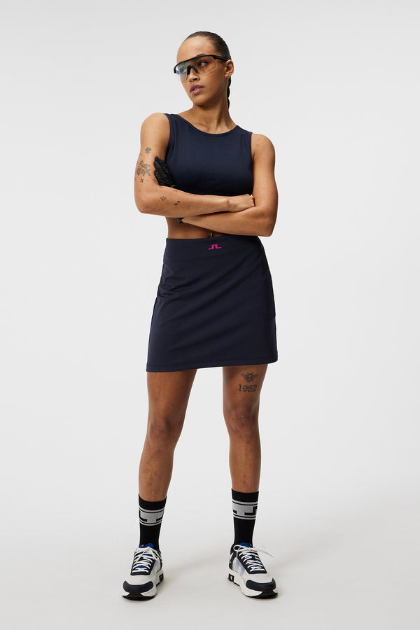 J.lindeberg Raphaela Mid Skirt JL Navy