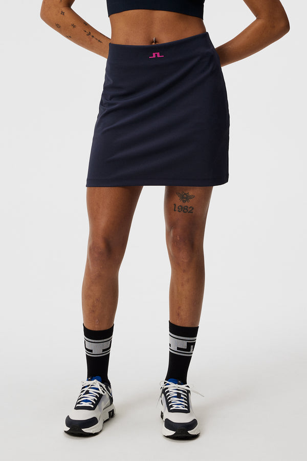j.lindeberg Raphaela Mid Skirt JL Navy