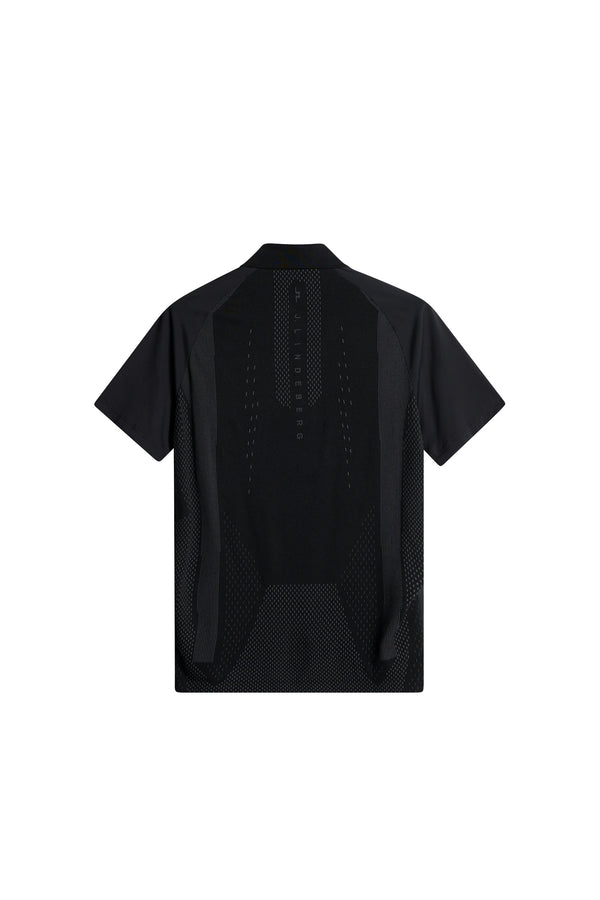 J.lindeberg Ray Hybrid Polo Black