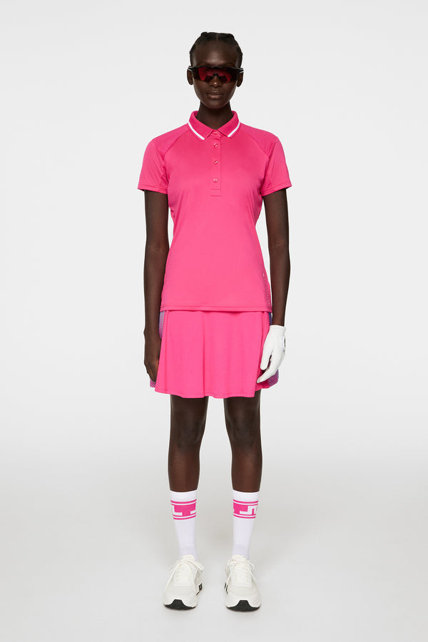 J.lindeberg Rebecca Polo Pink Peacock