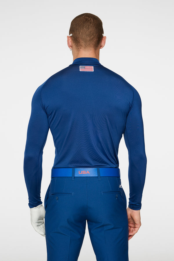 J.lindeberg Rene Baselayer Estate Blue