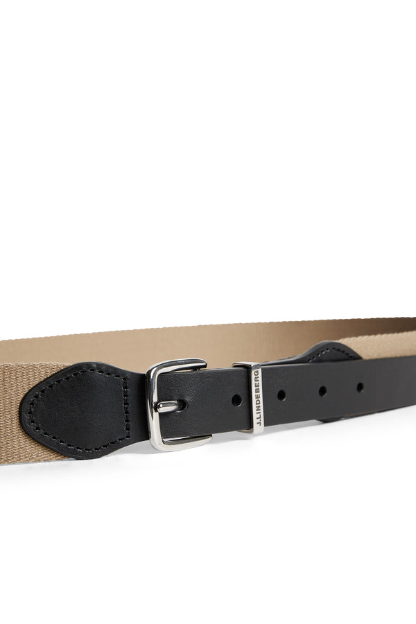 J.lindeberg Retro Belt Oil Green