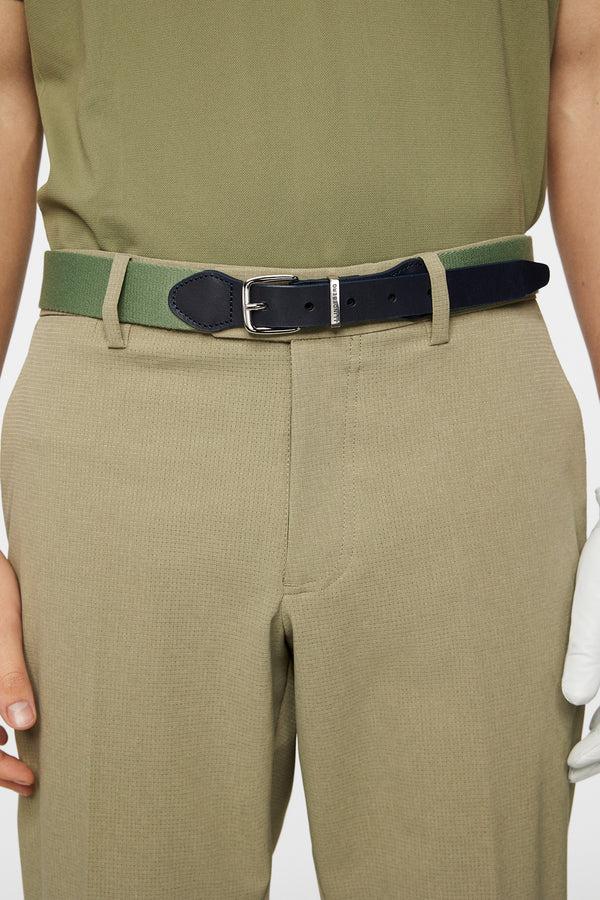 j.lindeberg Retro Belt Oil Green