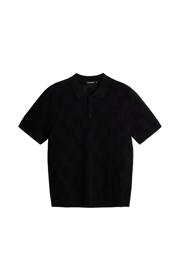 J.lindeberg Reymond Stacked Bridge Polo Black