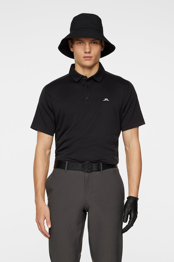 j.lindeberg Rhodes Regular Fit Polo Black