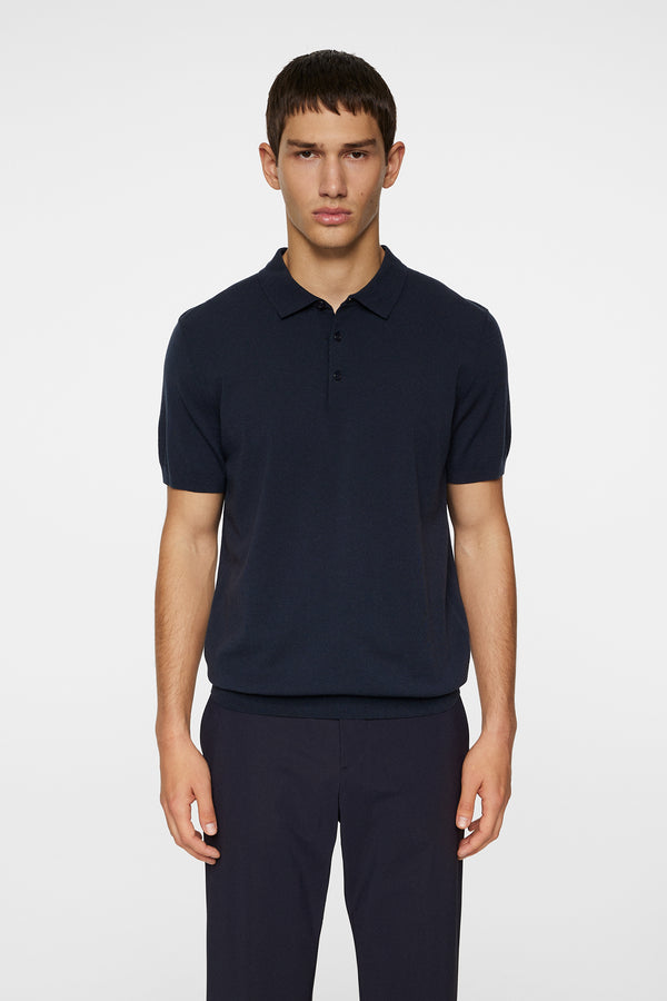 j.lindeberg Ridge Knitted Polo JL Navy