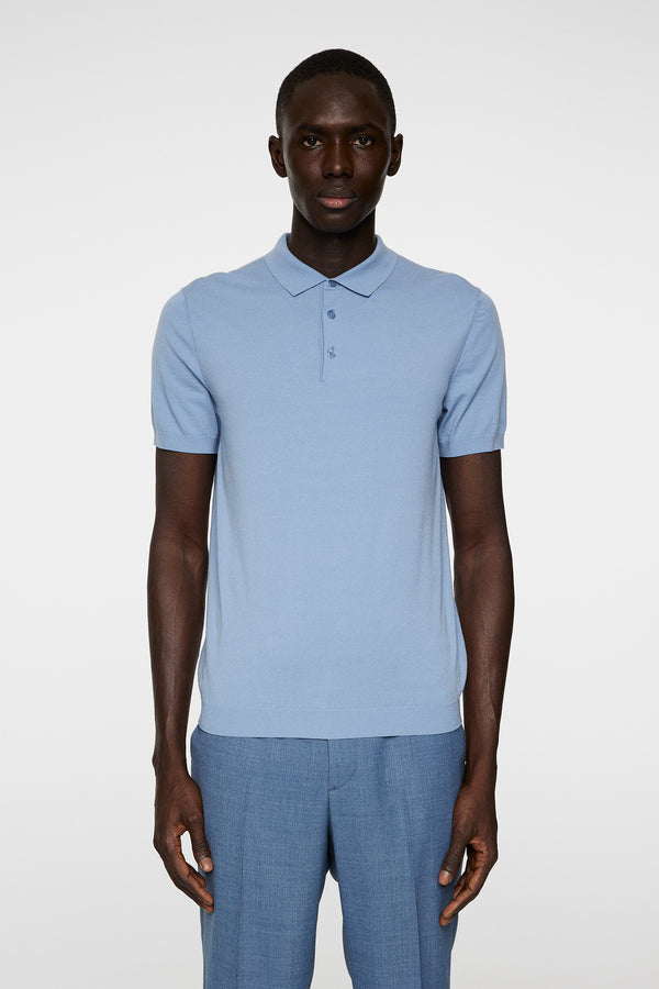 j.lindeberg Ridge Knitted Polo Rain Washed
