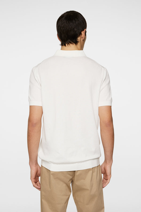 J.lindeberg Ridge Knitted Polo White