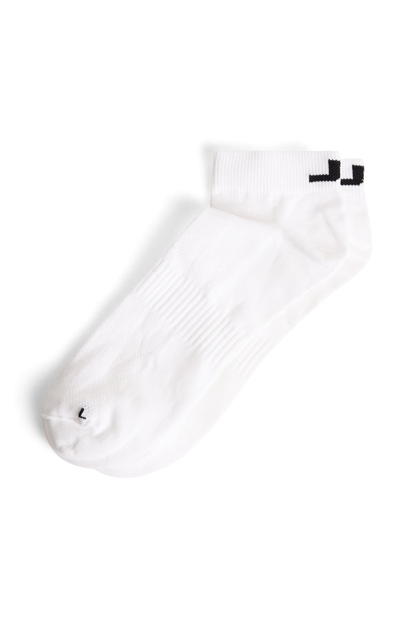 j.lindeberg Rise Short Sock White
