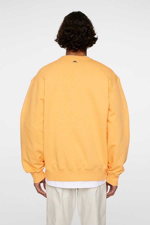 J.lindeberg Roberto Crewneck Mock Orange