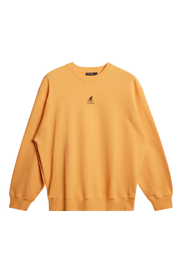 J.lindeberg Roberto Crewneck Mock Orange