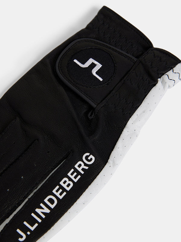 J.lindeberg Ron Leather Golf Glove A Black