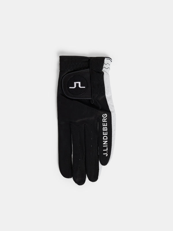 j.lindeberg Ron Leather Golf Glove A Black