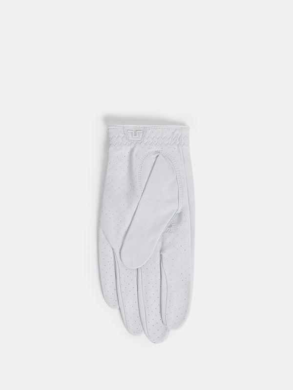 J.lindeberg Ron Leather Golf Glove A White