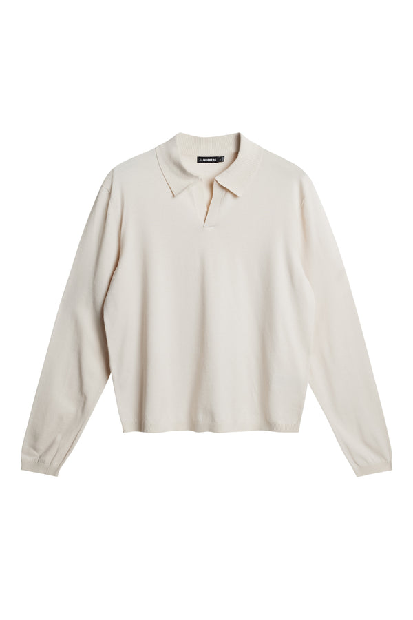 J.lindeberg Rowan LS Polo Moonbeam
