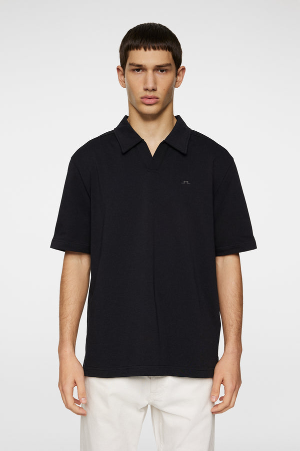 j.lindeberg Roy relaxed Polo Pique Black