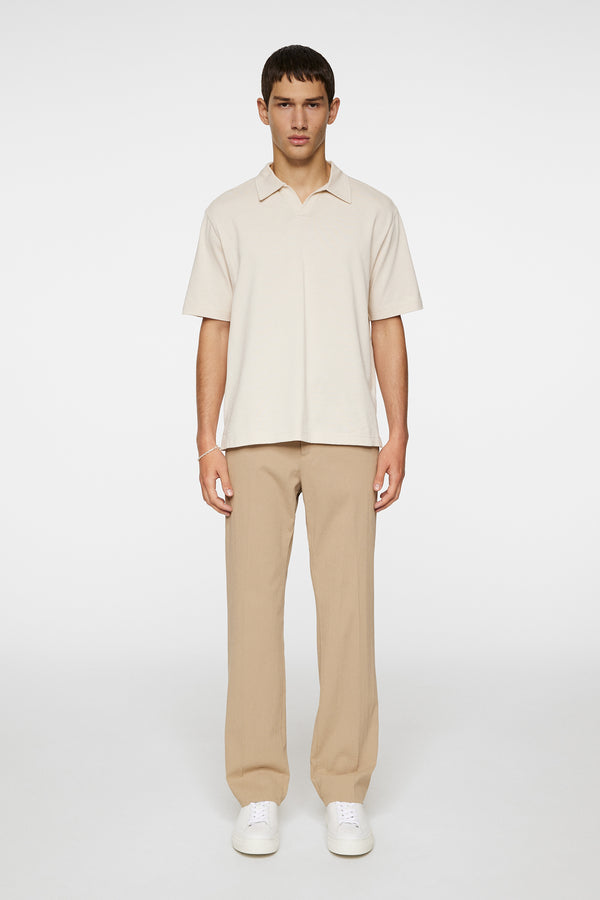 J.lindeberg Roy Relaxed Polo Pique Moonbeam