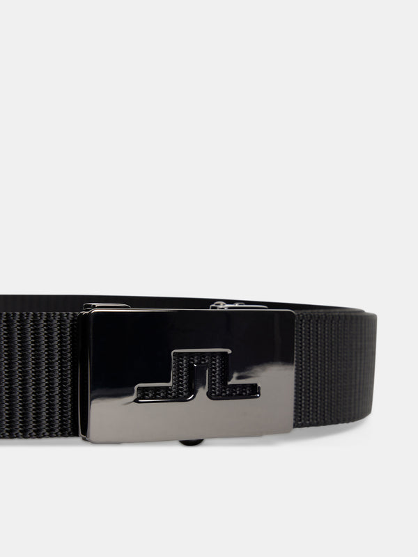 J.lindeberg Roy Webbing Belt Black