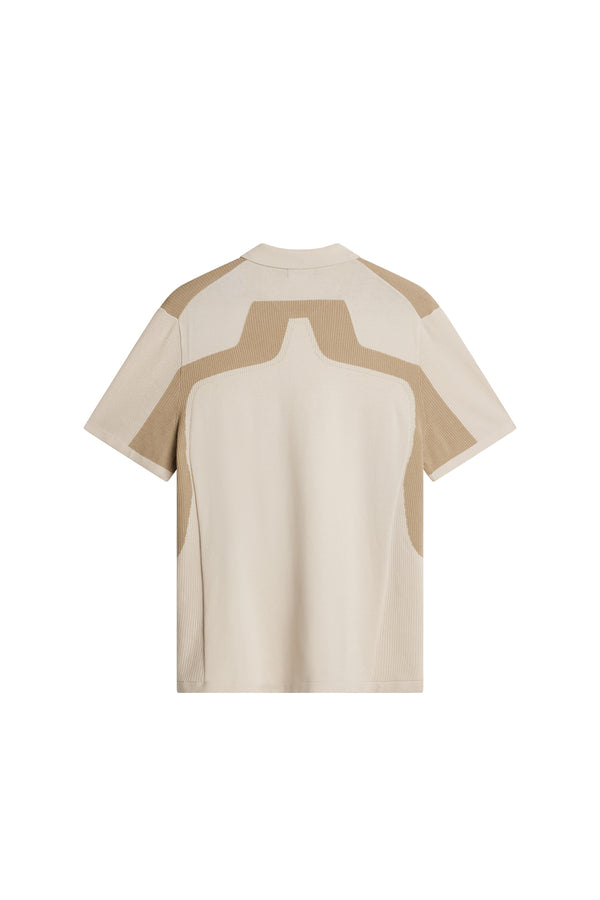 J.lindeberg Ruben Knitted Shirt Moonbeam