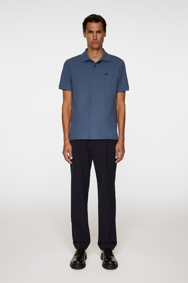 J.lindeberg Rudy Slim Polo Pique Vintage Indigo