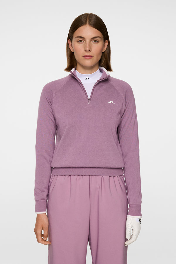 j.lindeberg Ruth Windbreaker Sweater Very Grape