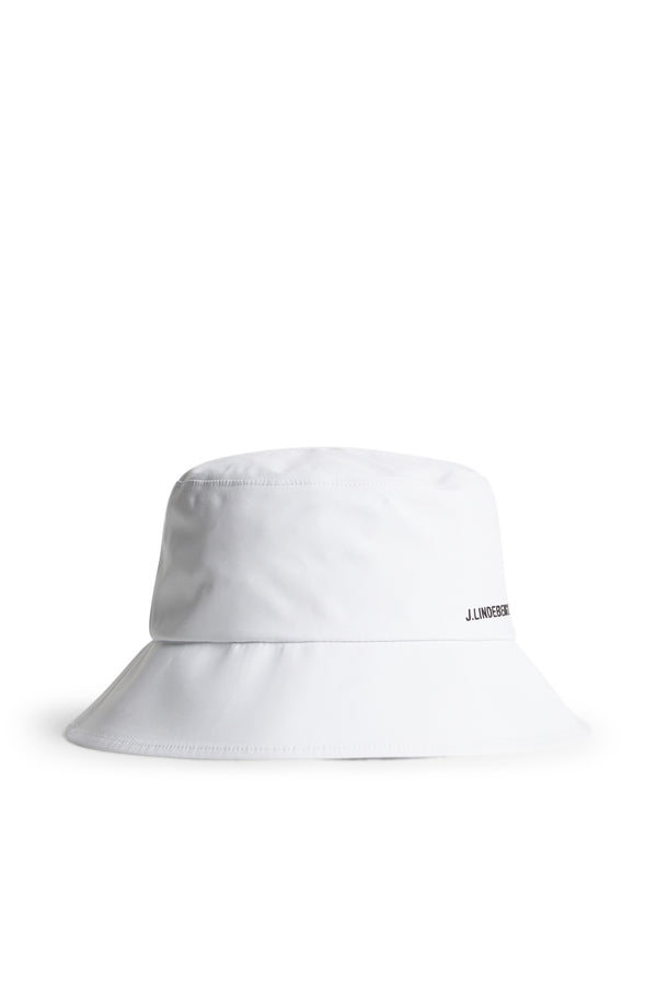 J.lindeberg Sade Rain Bucket Hat White