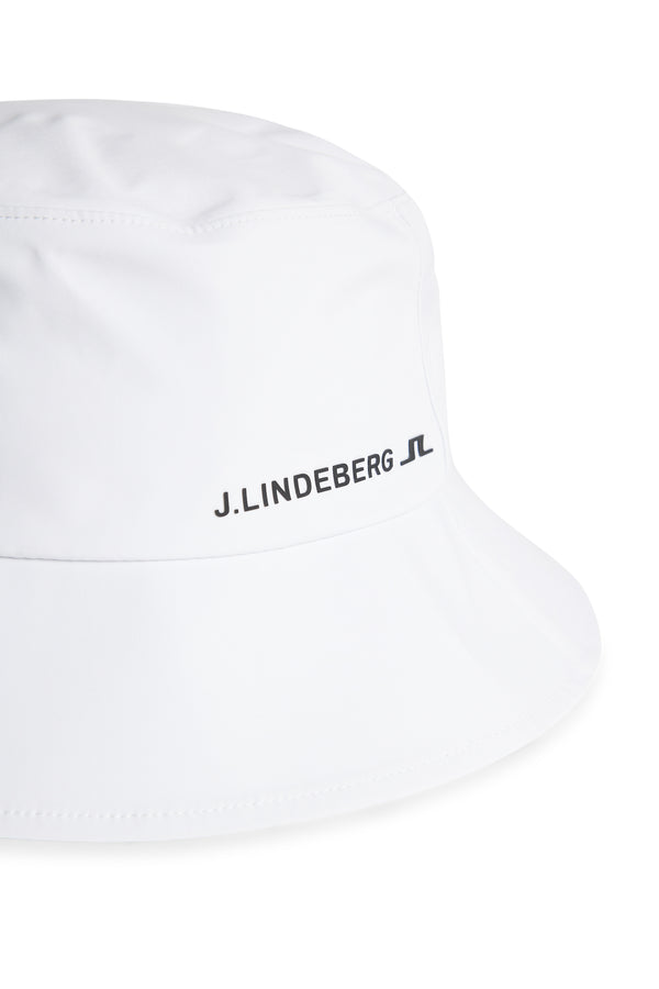 J.lindeberg Sade Rain Bucket Hat White