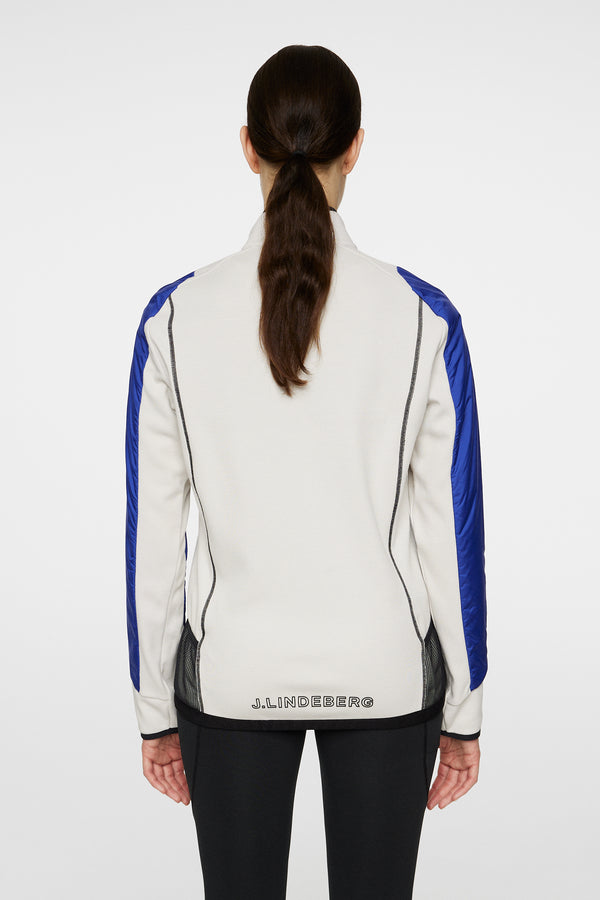 J.lindeberg Sanaa Hybrid Jacket Moonbeam Melange