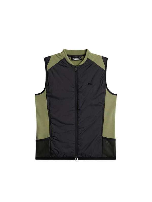 J.lindeberg Sanaa Hybrid Vest Oil Green
