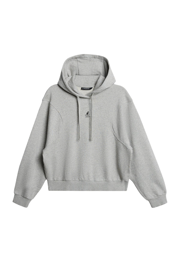 J.lindeberg Sandie Hoodie Light Grey Melange
