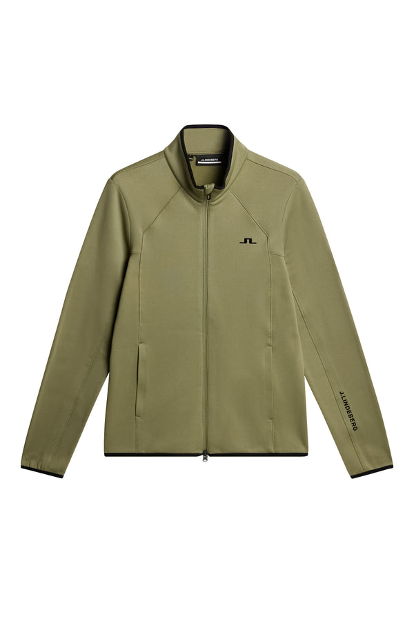 J.lindeberg Santino Polartec Mid Layer Oil Green