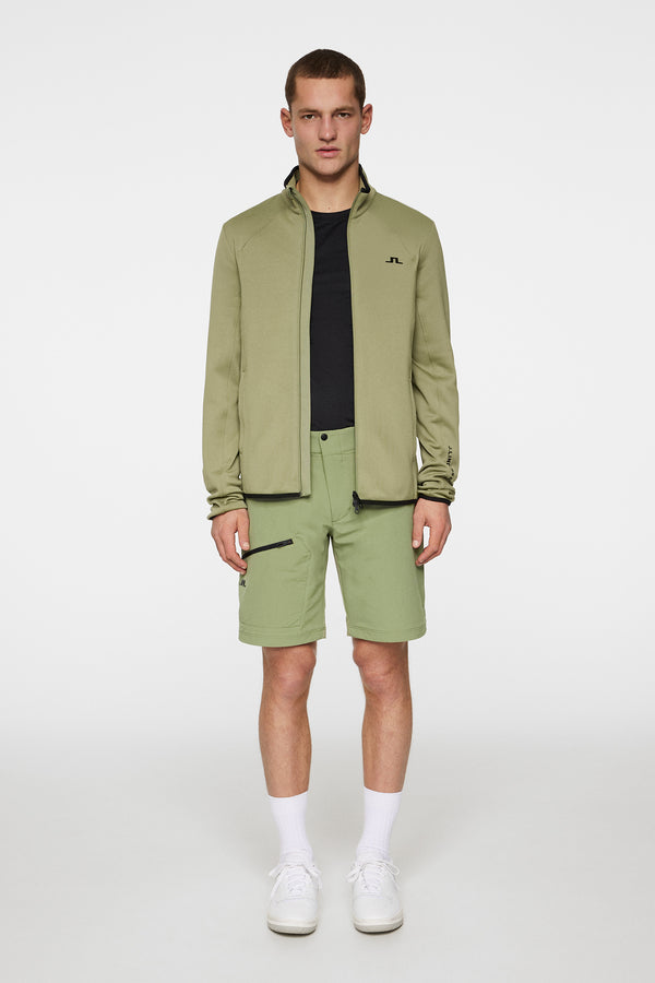 J.lindeberg Santino Polartec Mid Layer Oil Green