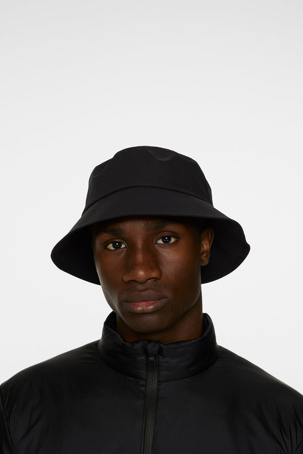 j.lindeberg Saul Rain Bucket Hat Black