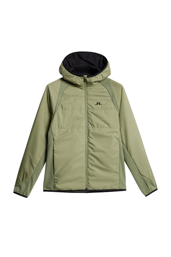 J.lindeberg Scott Hybrid Hood Oil Green