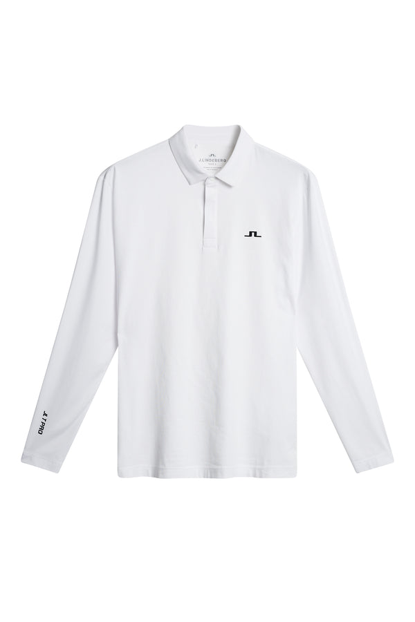 J.lindeberg Sean Hybrid LS Polo White