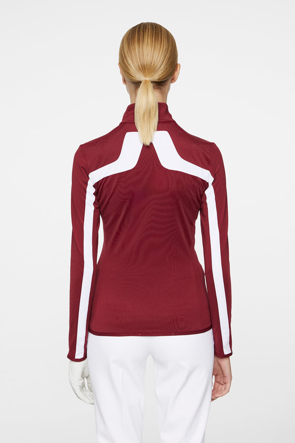 J.lindeberg Seasonal Janice Mid Layer Cabernet