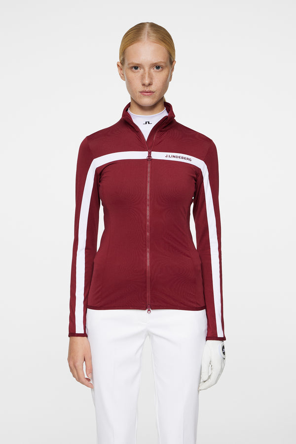 j.lindeberg Seasonal Janice Mid Layer Cabernet